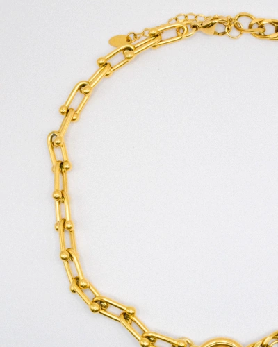 Miniature du produit Collier Papillon Doré en Acier Inoxydable #5