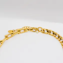 Miniature du produit Collier Papillon Doré en Acier Inoxydable #6