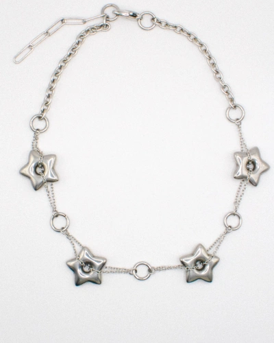 Miniature du produit Collier Ras de Cou Étoiles Argentées #3