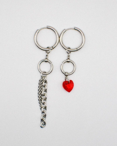 Miniature du produit Boucles d’oreilles asymétriques « Afterparty »  #1