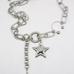 Miniature du produit Collier "Cosmic Drama" - argenté  #2