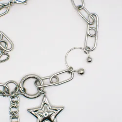 Miniature du produit Collier "Cosmic Drama" - argenté  #4