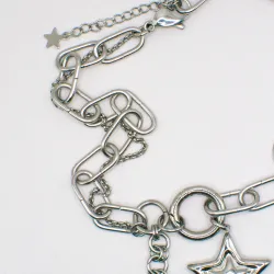 Miniature du produit Collier "Cosmic Drama" - argenté  #5