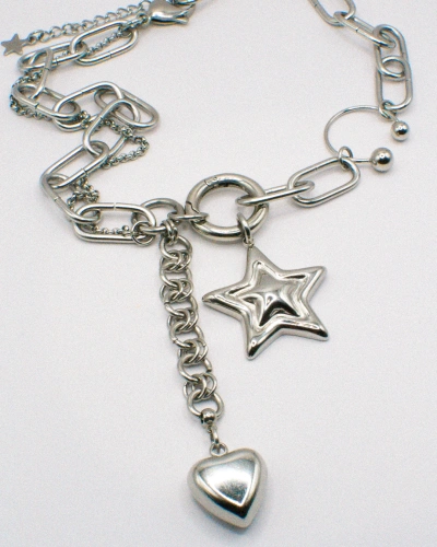 Miniature du produit Collier "Cosmic Drama" - argenté  #6