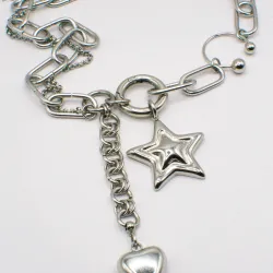 Miniature du produit Collier "Cosmic Drama" - argenté  #6