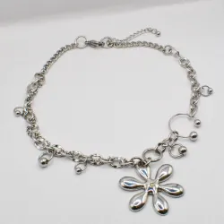 Miniature du produit Collier « Bad Bloom » - pendentif upcyclé #1