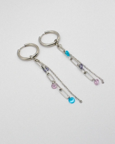 Miniature du produit Boucles d'oreilles "Electric Tears" - acier inoxydable  #1