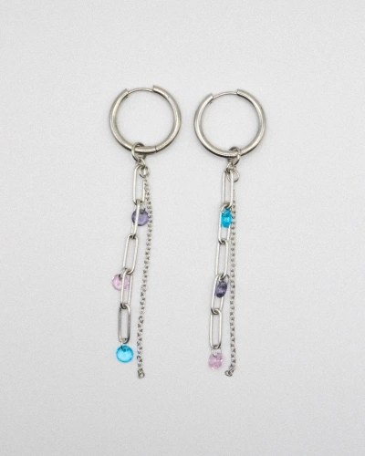 Miniature du produit Boucles d'oreilles "Electric Tears" - acier inoxydable  #3