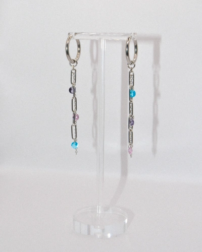 Miniature du produit Boucles d'oreilles "Electric Tears" - acier inoxydable  #5