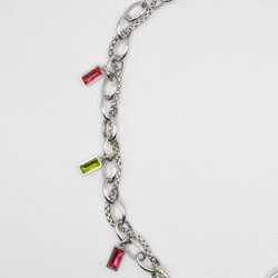 Miniature du produit Collier "Acid Dream" - acier inoxydable argenté #4