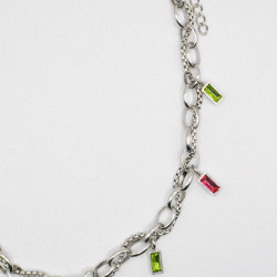 Miniature du produit Collier "Acid Dream" - acier inoxydable argenté #5